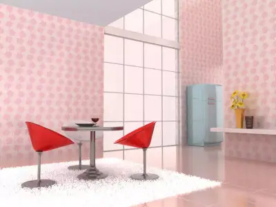 Breakfast Room 01 3D model