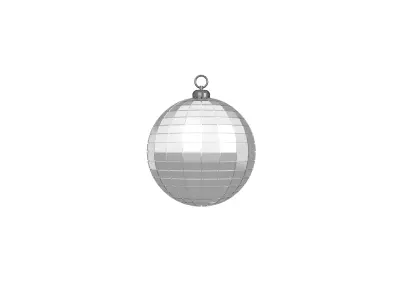 Disco Ball v1 001 Low-poly 3D model