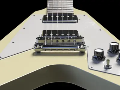  Gibson Flying V Ivory 