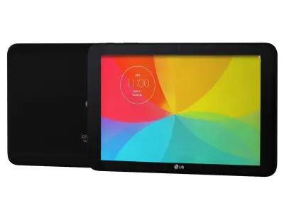 LG G Pad 10 All Colors 3D model