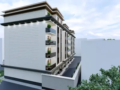 Classic building exterior 3D model