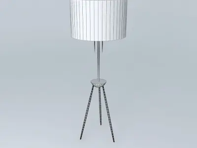 Tripod Floor Lamp 3D model get