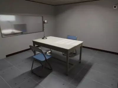 Interrogation room 3D model