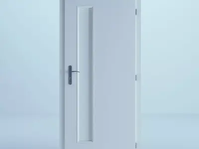 White Door 6 3D model