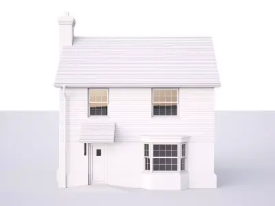 British House Rolvenden 4 3D model