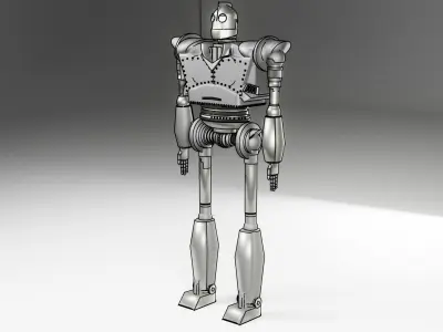 Steel Giant Mid poly 3D model