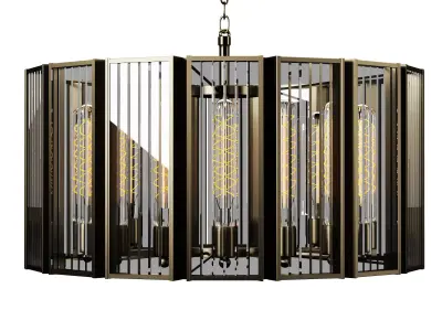 Elixir Round Pendant Large 3d model 3D model