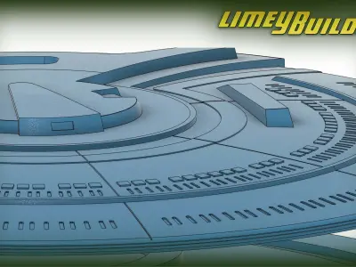 USS Cerritos  3D print model