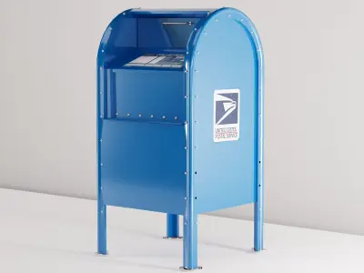 Mailbox mail box 3D model