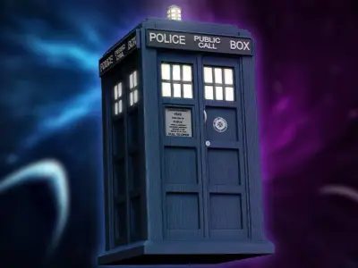 Trinket Box - TARDIS 3D print model