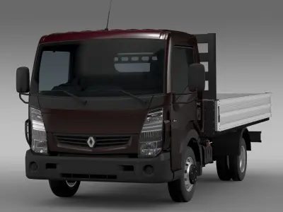 Renault Maxity Tipper 2015 3D model