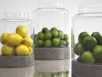 Limes and Lemons 3D model