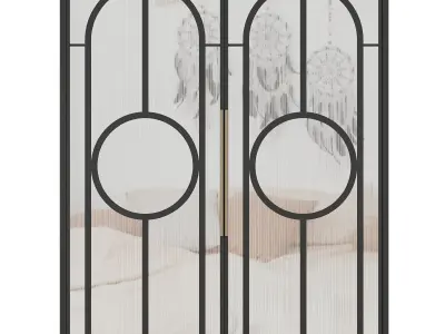 Entrance door set235 3D model