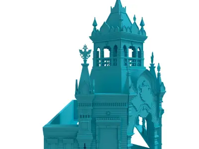 Chicago Pavilion 3D print model
