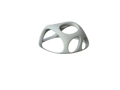 SciFi Cube Object No 49616 Low Poly Shape Low-poly 3D model