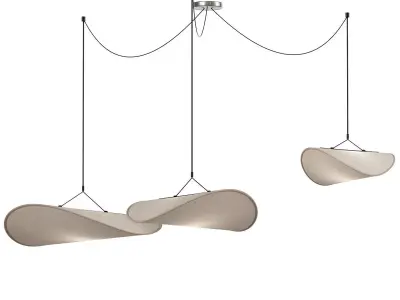 Nordic Vertigo Tense Pendant Light 3D model