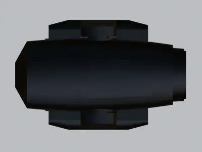 Moving head 1 A English Ver Free low-poly 3D model