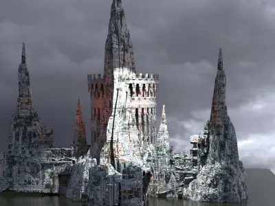Ice pinnacle 1 3D model