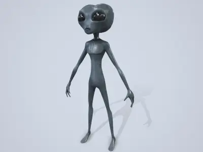 Alien Character 3D model