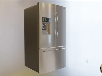 Samsung RF28HFEDBSG 3D model