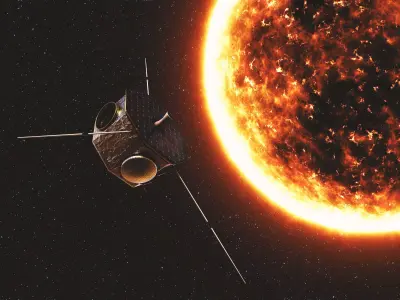 Star Satellite Low-poly 3D model