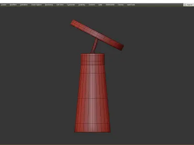 MYT004 Table Lamps Low-poly 3D model