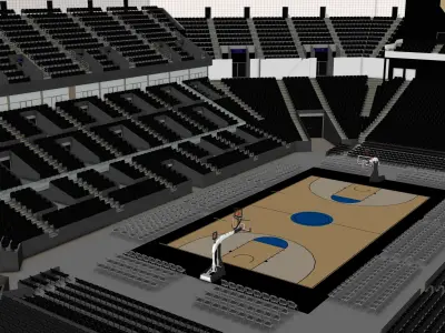 Accor Arena 3D model