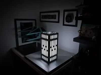 Japan-Style Imperial Lamp 3D print model