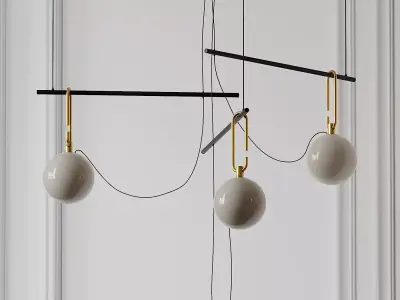 NH S3 Suspension Lamp By Neri and Hu 3D model