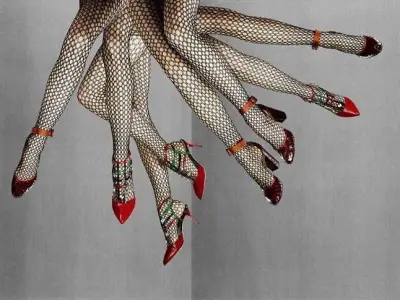 ladies leg design wall decor 3D model 3D model