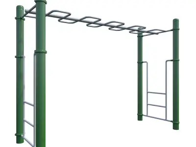 Monkey Bars-004 3D model