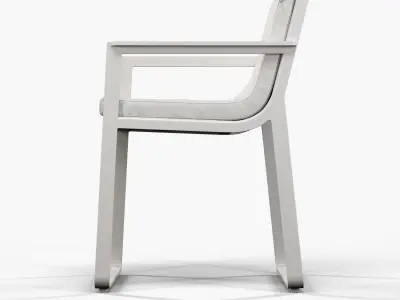Gandia Blasco Flat chair 3D model