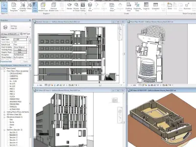 Edificio Moneo Ayuntamiento de Murcia 3D model