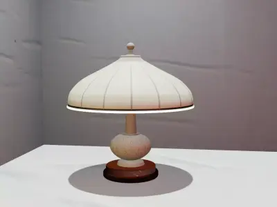 Night Lamp of ceramic  3D model