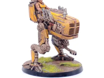 Cyberzerkers - Scout Mech 3D print model