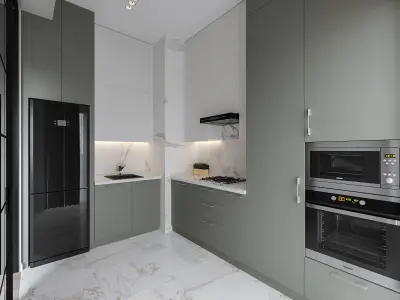 Interior scene 3D model