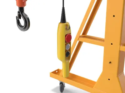  Modular Gantry Crane with Electric Hoist 