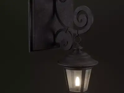 Street Lamp 3D model