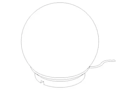 Fado 17cm Table Lamp Free 3D model