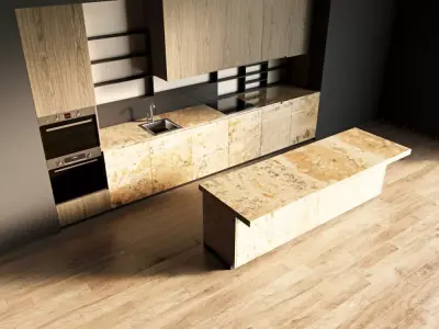 60-Kitchen12 texture 5 3D model