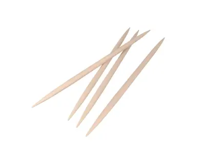 Toothpick v2 001 Low-poly 3D model