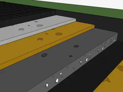 remodelacion de camino Free 3D model
