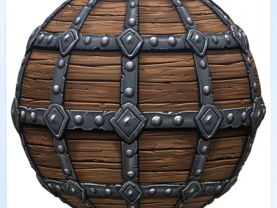 Stylized Wood Seamless Texture Texture