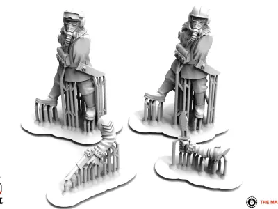 Flight Sergeant Cornish 3D print model