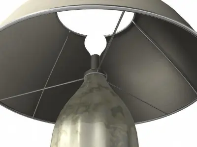 Mushroom Table Light 3D model