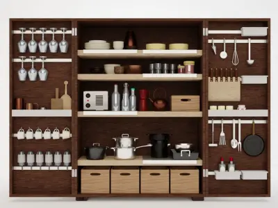 Kitchen Tool Low-poly 3D model