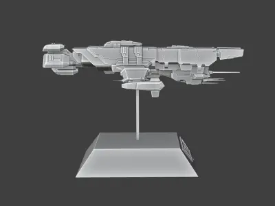 Tengu Spaceship from EVE Online Game 3D print model