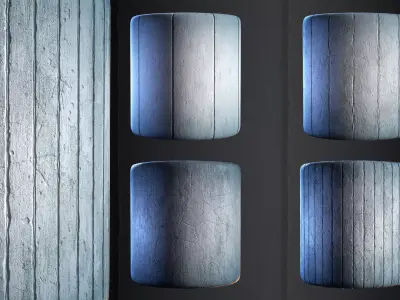 Concrete Wall - Vol 07 - Maps - SBsar Texture