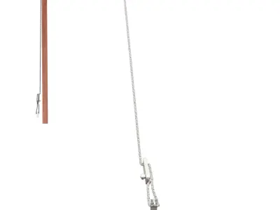  manta hexagonal sail shader 3D model