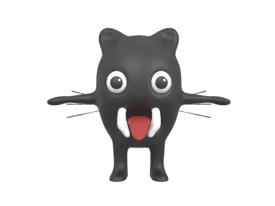 Aliens Monster v1 001 Low-poly 3D model